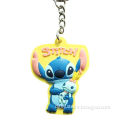 High quality funny horse shape soft PVC, keychain showing your personality OEM or ODM are welcomed